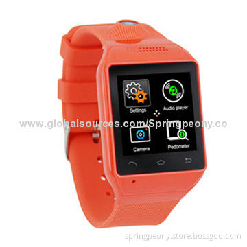 Newest 1.54" 240x240pixel, capacitance touchscreen, 2.0MP Prepositive camera Bluetooth watch phone